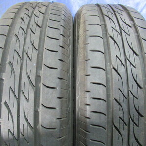 激安即決！LAYCEA 13-4B 4H/100 ET42 ＋ BRIDGESTONE 155/65R13 2021/2022年製 中古4本 ワゴンR ラパン アルト セルボ パレット T008260の画像10