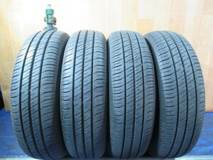 激安即決！エア漏点検済！極上バリ溝 9分山！GOOD YEAR Efficient Grip EG02 165/70R14 81S 2021/2022年製！中古4本セット！T008265