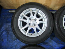 激安即決！Fang 14-5.5J 4H/100 ET38 + YOKOHAMA 175/70R14 ヴィッツ ヤリス キューブ シエンタ カローラ ポルテ フィット T008273_画像3