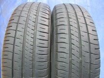 激安即決！FEID 13-4.5B 4H/100 ET43 ＋ DONLOP 155/65R13 2022年製 中古4本 ワゴンR ラパン アルト セルボ パレット T008289_画像10