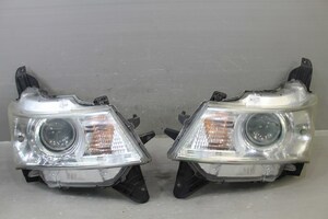 ルークス ハイウェイスター ML21S 純正 左右セット ヘッドライト HID キセノン バラスト レベ 右 左 / 02260-4A00H 26705-4A00H p034462