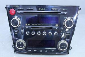 レガシィ ツーリングワゴン 2.0R SPEC-B 5MT E型 後期 BP5 BL 純正 マッキントッシュ オーディオデッキ CD MD McIntosh p034674