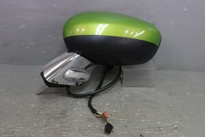  Citroen C3 1.6 right handle previous term (A55F01 A5) original left door mirror automatic 11P 11 pin wing car heater green green p039806