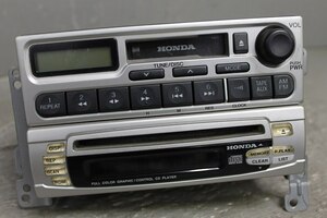 オデッセイ M 4WD 後期 (RB2 RB1) 純正 オーディオデッキ CD カセット ラジオ ステー付き 08A53-S47-E000 p038510