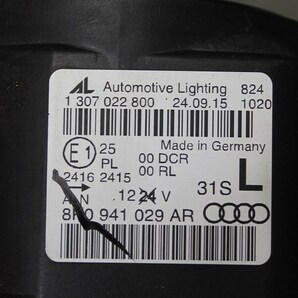 Audi A4 アバント 右ハンドル 前期 (8KCDN 8K) 純正 AL 破損無 左 ヘッドライト HID キセノン バラスト レベライザー 8K0 941 029 p042410の画像7