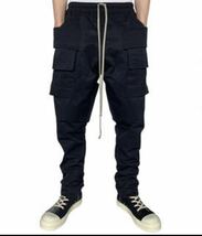 DRKSHDW ダークシャドウ Creatch Cargo Pants クリーチ カーゴ パンツ 19AW DU19F6376-MU カーゴパンツ 黒 RICK OWENS リックオウエンス_画像8