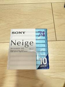 【11-160】新品　SONY Neige 74 MD 10pack ＋ 4pack ジャンク◆送料無料（北海道・沖縄・離島を除く）