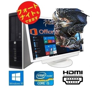 【ゲーミングPC】HP Pro 6300 GT1030 搭載 SSD:120GB メモリー:8GB フォートナイト が快適！Office 2019