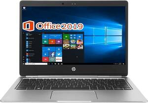 【サポート付き】HP ノートPC Folio G1 Webカメラ Windows10 メモリ:8GB 新品SSD 128GB Office 2019 タッチパネル