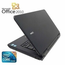 【サポート付き】 美品 NEC VY22G/X-A Windows7 メモリー:2GB HDD:160GB Core i3 Office 2010 & ロジクール K380BK ワイヤレス キーボード_画像2