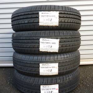 Ho☆全国送料込み☆ヨコハマブルーアースRV02CK☆185/70R14☆4本☆ノートノートｅパワーフリードカローラアクシオアリオンプレミオの画像1