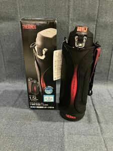 THERMOS サーモス 真空断熱スポーツボトル FFF-1501F ブラック 保冷専用 1.5L スポーツ飲料OK 保冷効力9度以下（6時間）さ