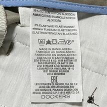 ＊7387 DOCKERS ドッカーズ　ノータック　チノパン　スラックス　w34_画像7