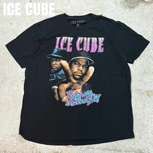 ＊7468 ラップT ICE CUBE ヒップホップ　ラップ　Tシャツ