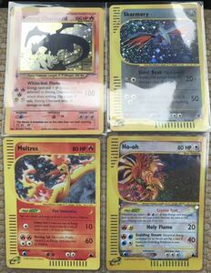 ポケモンカード 海外版Shining Charizard Skarmory Moltres Ho-oh pokmon trading card 英語版 