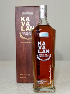 【シングルモルトウイスキー】 KAVALAN カバラン クラッシック　1000ml 1本 箱入