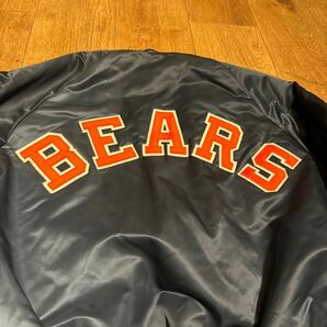 Chalk Line ナイロン スタジャン SIZE L USA製 シカゴ ベアーズ BEARS 90s チョークライン NFL の画像6