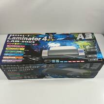 未使用　Laminator 4　LAM-500S ラミネーター　A3 対応　OHM ELECTRIC INC　ボックス　ダメージ有り_画像1