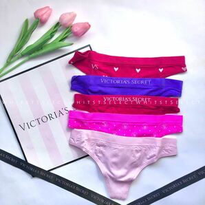 【サイズＸＳ/５枚セット】シームレスソングパンティ Victoria's Secret ヴィクトリアシークレット Tバック