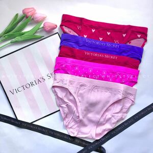 【サイズＳ/５枚セット】シームレスビキニパンティ Victoria's Secret ヴィクトリアシークレット Tバック