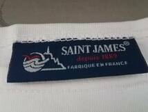 ★★①『SAINT JAMES』《コットン・バスクTシャツ・七分袖》ボーダー・XS～Sサイズ　☆未使用☆ ★★_画像3