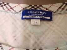 ★★三陽商会『BURBERRY』BLUE LABEL《ノースリーブ・カットソー》サイズ38 ☆極美品☆ ★★_画像2