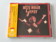 ベット・ミドラー Bette Midler / GYPSY SOUNDTRACK 帯付CD AMCY639 94年ミュージカル映画主演作,Jule Styne,Stephen Sondheim,_画像1