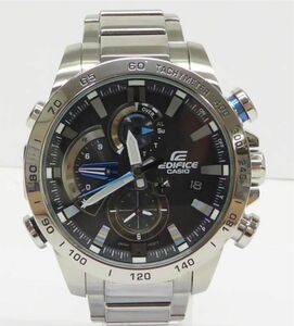 中古 (やや傷や汚れあり)CASIO EQB-800 EDIFICE Bluetooth タフソーラー 腕時計