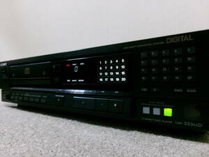 【歴史的名機/超物量投入モデル】SONY CDP-333ESD 美品 惜しいジャンク