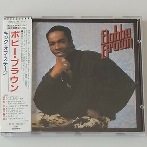 【帯付良好品】ボビー・ブラウン/キング・オブ・ステージ(22P2-2781)BOBBY BROWN/KING OF STAGE/89年盤/ニュー・エディション NEW EDITION