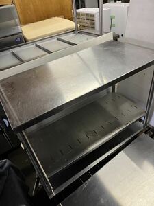 A3-96 【現状品】業務用 作業台 ステンレス ステンレス作業台 厨房用品 店舗用品 厨房機器 W1200 D600 H825