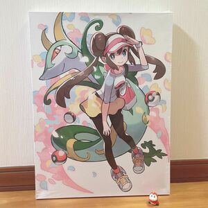 海外ポケモンセンター限定 キャンバス ウォールアート メイ さいとうなおき