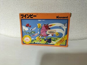 FC ファミコン ツインビー 箱・説明書・コスロットゲーム付き 動作確認済み FAMICOM TwinBee