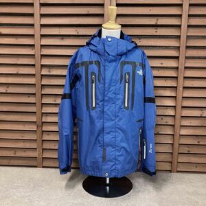 N 024【THE NORTH FACE ノースフェイス】90年代 STEEP TECH スティープテック GORE-TEX JACKET ゴアテックス ジャケット ブルー SIZE S