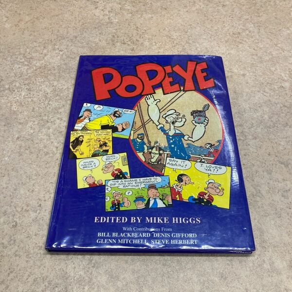 M1Y△032洋書 Popeye The 60th Anniversary Collection 60周年記念コレクション本 ハードカバー (折れ破れなし)