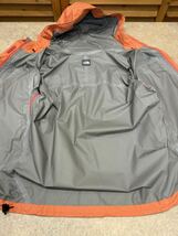 Y送料無料 S002 【THE NORTH FACE】 ノースフェイス ドットショットジャケット Mサイズ NPW61320 中古 汚れ有 オレンジ系_画像5