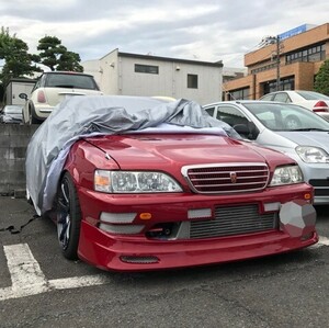 JZX100６代目 X100系トヨタチェイサーに！高品質ボディカバー！裏起毛・高撥水・良通気のプレミアムカーカバー！装着簡単な車カバー