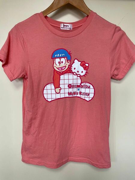 レディース　Tシャツ　ハローキティ　おそ松さん　コラボ　サイズM