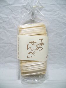 『「霜ばしら」系和菓子 』　松本の飴 あめせんべい　120グラム