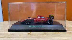 【長期保管品】ROSSO ロッソ 1/43 FERRARI フェラーリ 643 #27 ミニカー