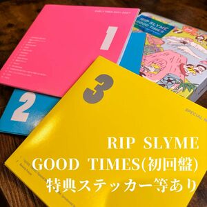 GOOD TIMES(初回盤) / RIP SLYME