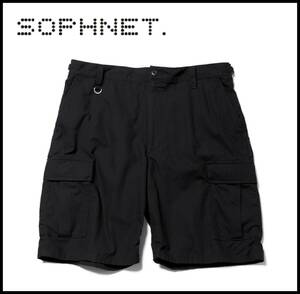 SOPHNETソフネット 21SS RIP STOP CARGO SHORTS リップストップ ミリタリー カーゴ ハーフ ショート パンツ ショーツ S uniform experiment