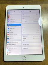 送料無料 Apple iPad mini 第3世代 16GB ゴールド 中古 本体 Wi-Fiモデル　_画像1
