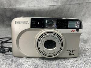 【 MINOLTA コンパクトカメラ Riva Zoom 90 Date 】ミノルタ フィルムカメラ 撮影 動作未確認