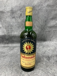 【 古酒 未開栓 Ambassador DELUXE SCOTCH WHISKY 760ml 43％ 】アンバサダー デラックス スコッチ ウイスキー