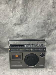 【 昭和レトロ SONY CF-1980 ラジオカセット 】ソニー ラジカセ FM/AM 現状品 メンテナンスできる方