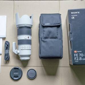 ☆SONY FE 70－200mm F2.8GM OSS SEL70カメラレンズ☆ 10回程度の使用♪ 優良品です!!の画像1