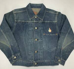  large war stereo . Dio daruchi The nDB-019 S size men's American Casual old clothes Denim jacket denim jacket Vintage Rod 0220