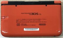 ●U◆ニンテンドー◆3DSLL リミテッドパック オレンジXブラック 動作品_画像5