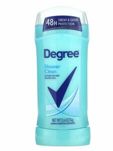 Degree, Antiperspirant Deodorant, Shower Clean, 　ディグリー　デオドラント